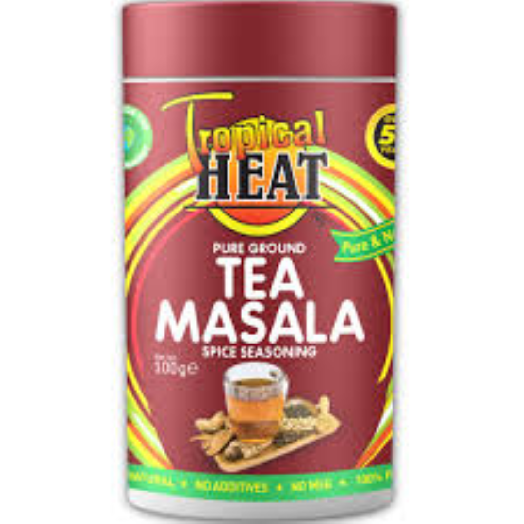 TROPICAL HEAT TEA MASALA 100G JAR